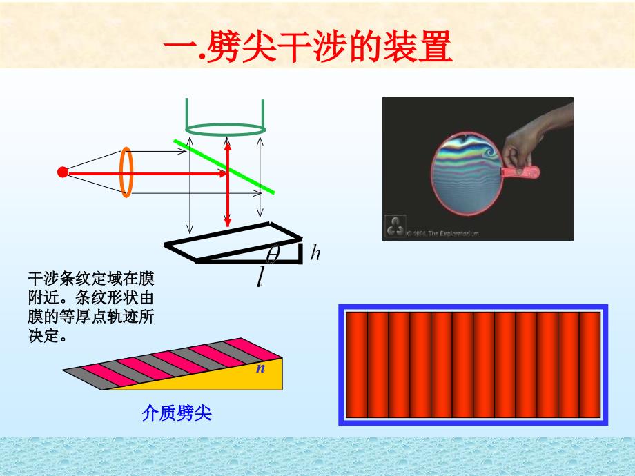 大学物理课件劈尖干涉福州大学李培官.ppt_第3页