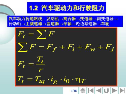 余志生汽车理论PPT课件.ppt