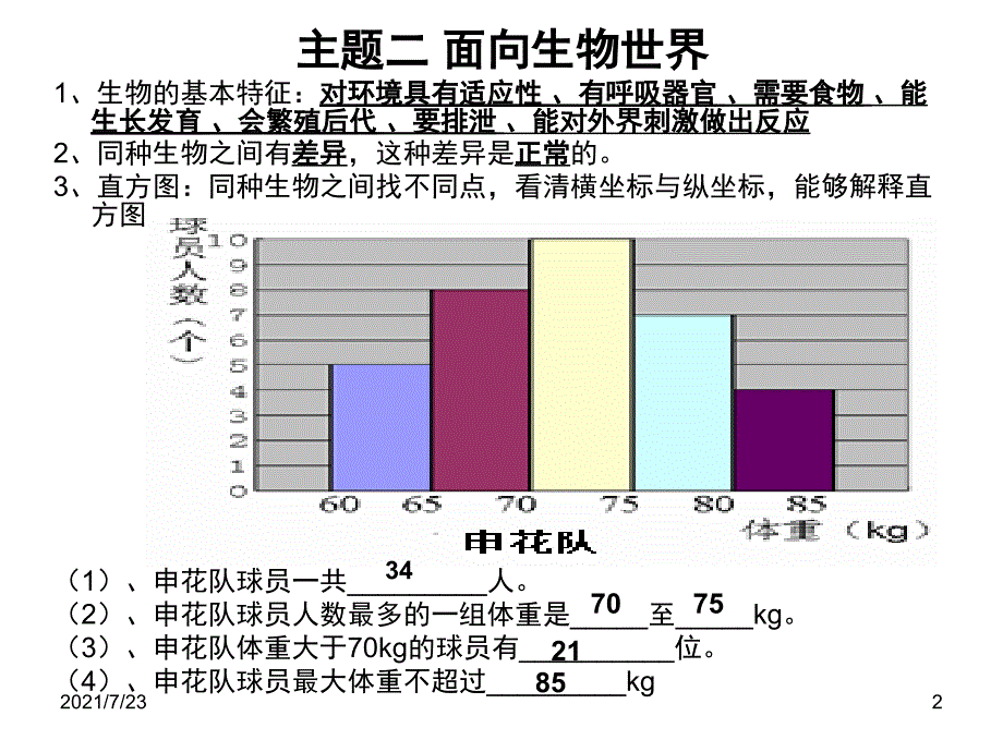 上海科学会考科学学业水平考试总复习的一些知识梳理PPT课件.ppt_第2页