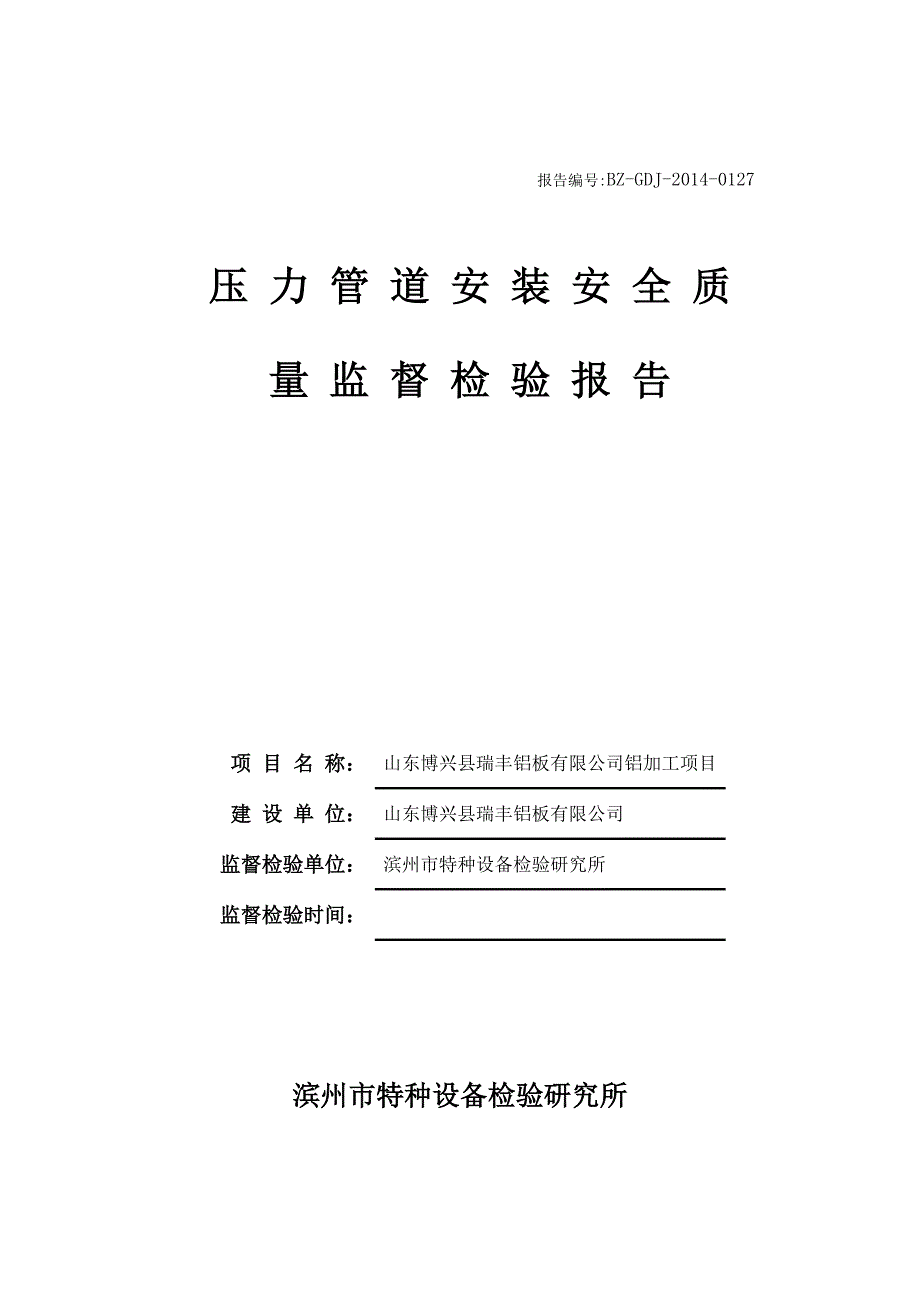 压力管道监检报告.doc_第1页