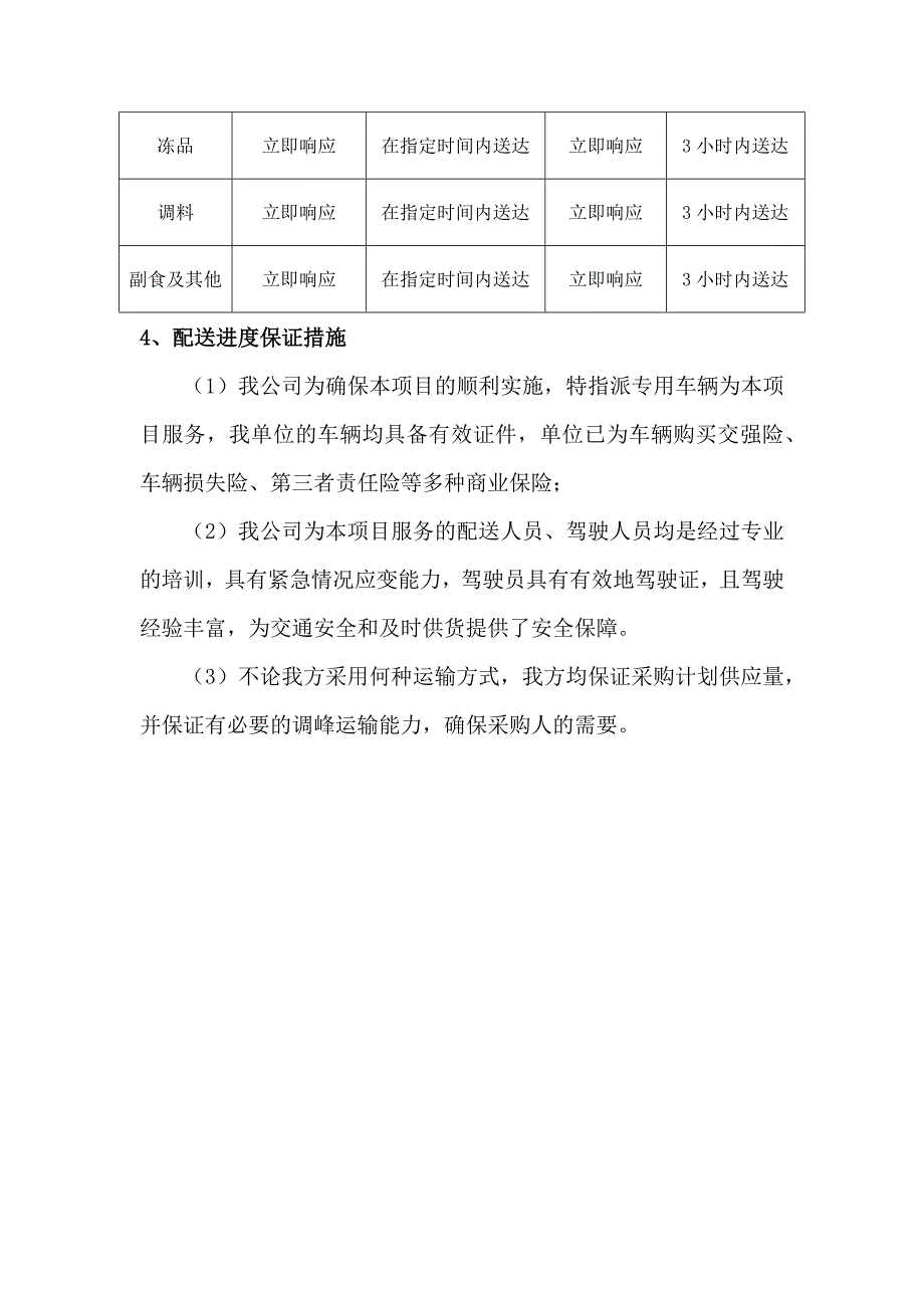 副食品供应配送进度管理方案.docx_第3页