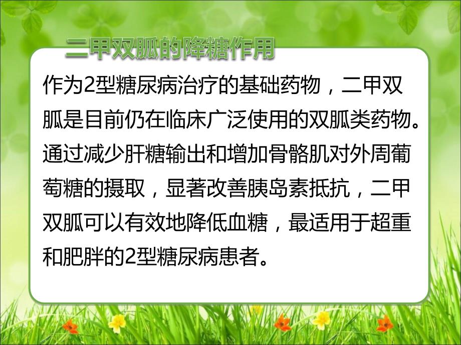 二甲双胍的降糖外作用.ppt_第2页