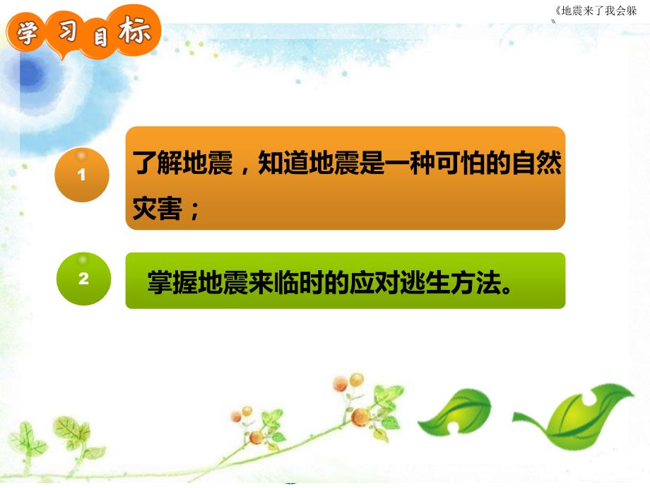 地震主题班会ppt课件.ppt_第2页
