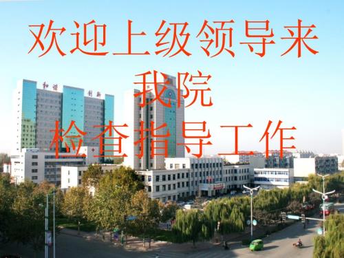 健康促进医院工作汇报课件.ppt