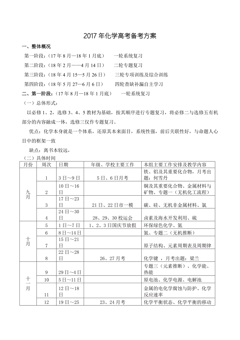 化学高考备考方案.doc_第1页