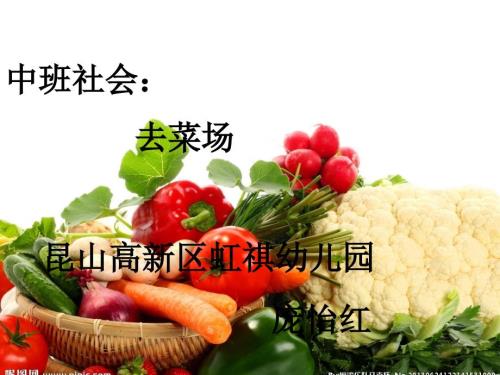 中班社会去买菜.ppt