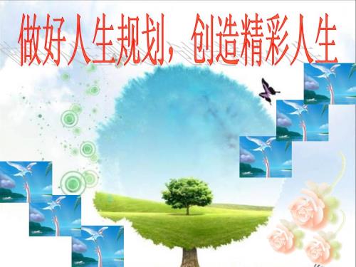 完善自我人生规划主题班会.ppt