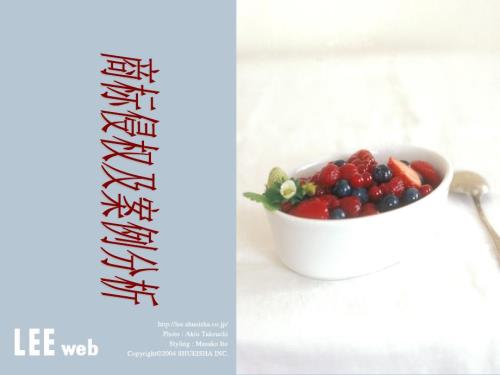 商标侵权案例分析PPT课件.ppt