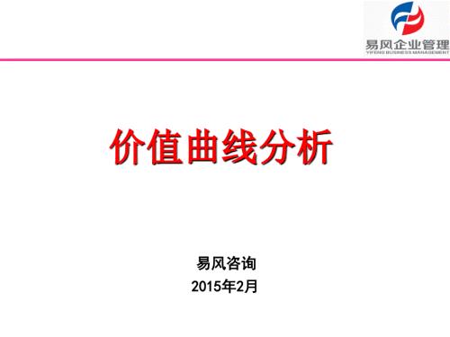 价值曲线分析PPT课件.ppt