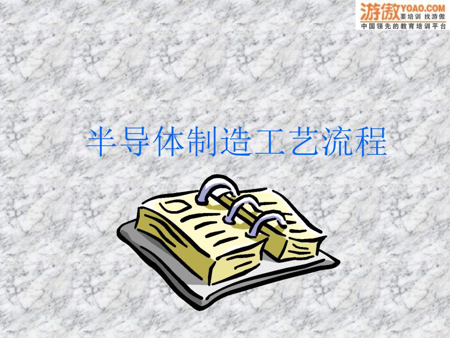 半导体制造工艺PPT课件.ppt_第1页