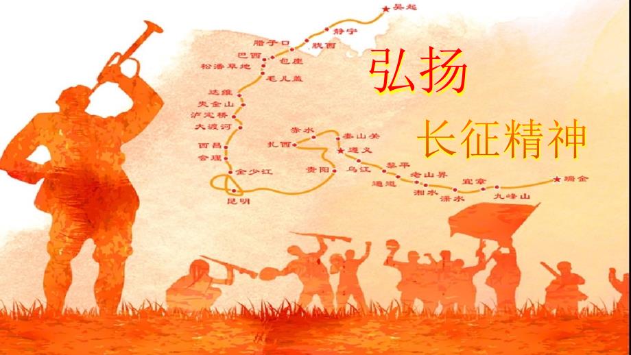党课之弘扬长征精神PPT.ppt_第1页