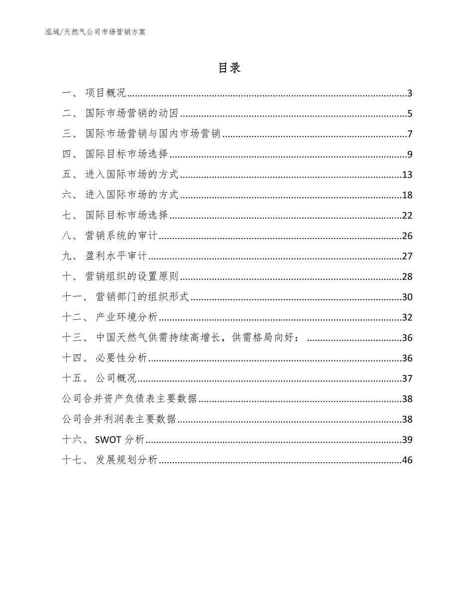 天然气公司市场营销方案范文.docx_第2页