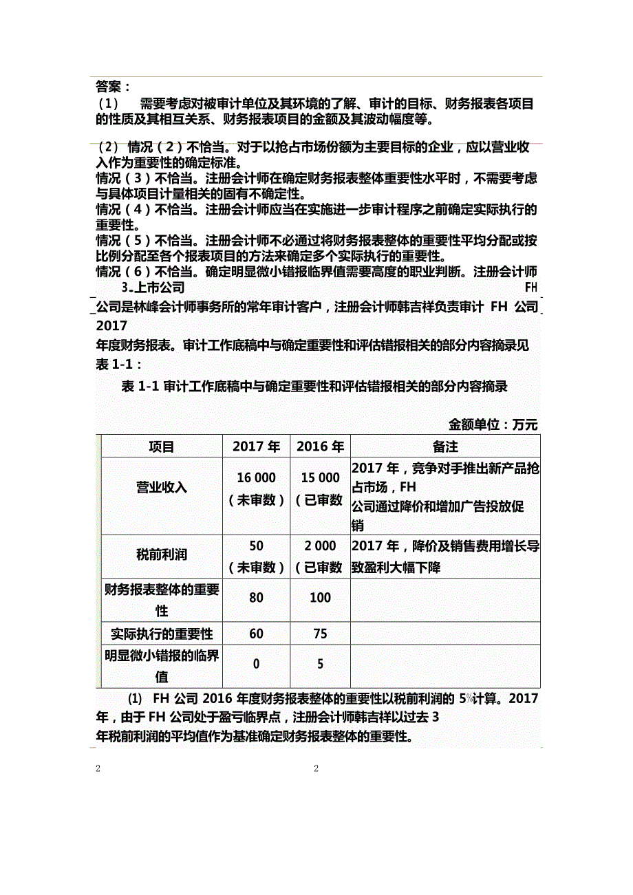 审计案例第三版课后答案.doc_第2页