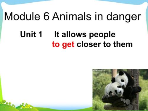 外研社八上M6Unit1课件.ppt