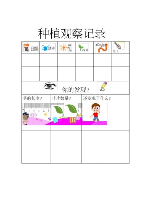 完整版大班种植观察记录改.doc
