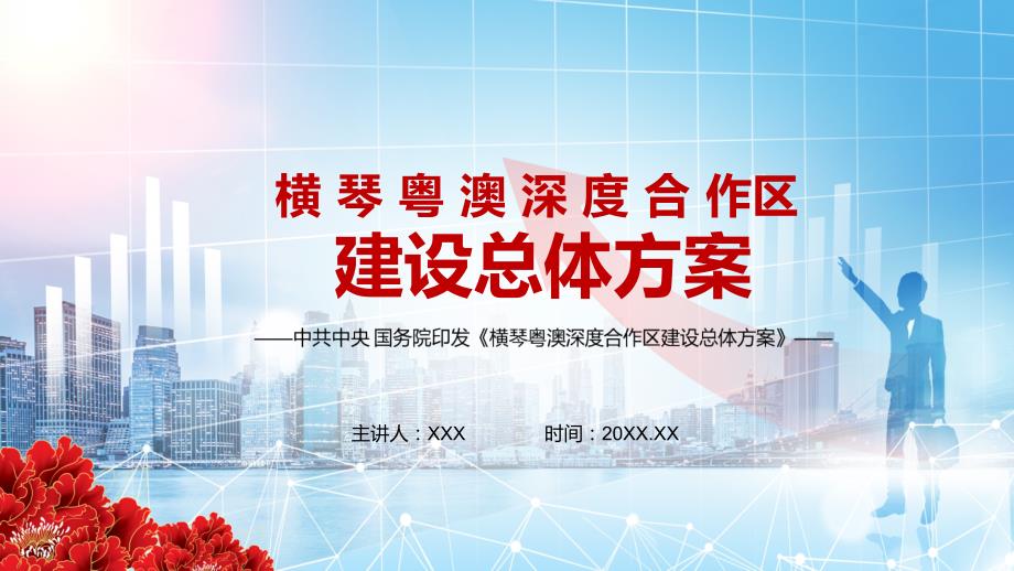 共商共建共管共享2021年横琴粤澳深度合作区建设总体方案实用PPT汇报课件.pptx_第1页