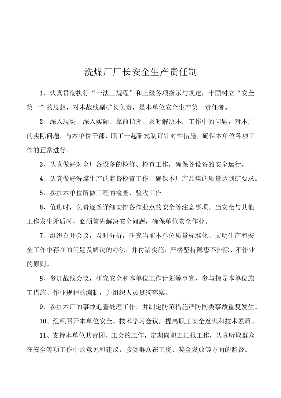 [精选]洗煤厂安全生产岗位责任制(很全)(DOC36页).docx_第2页
