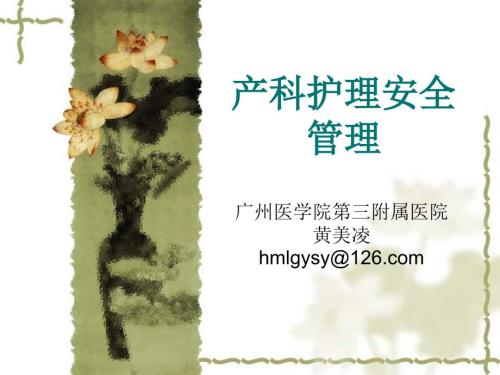 产房风险管理PPT课件.ppt