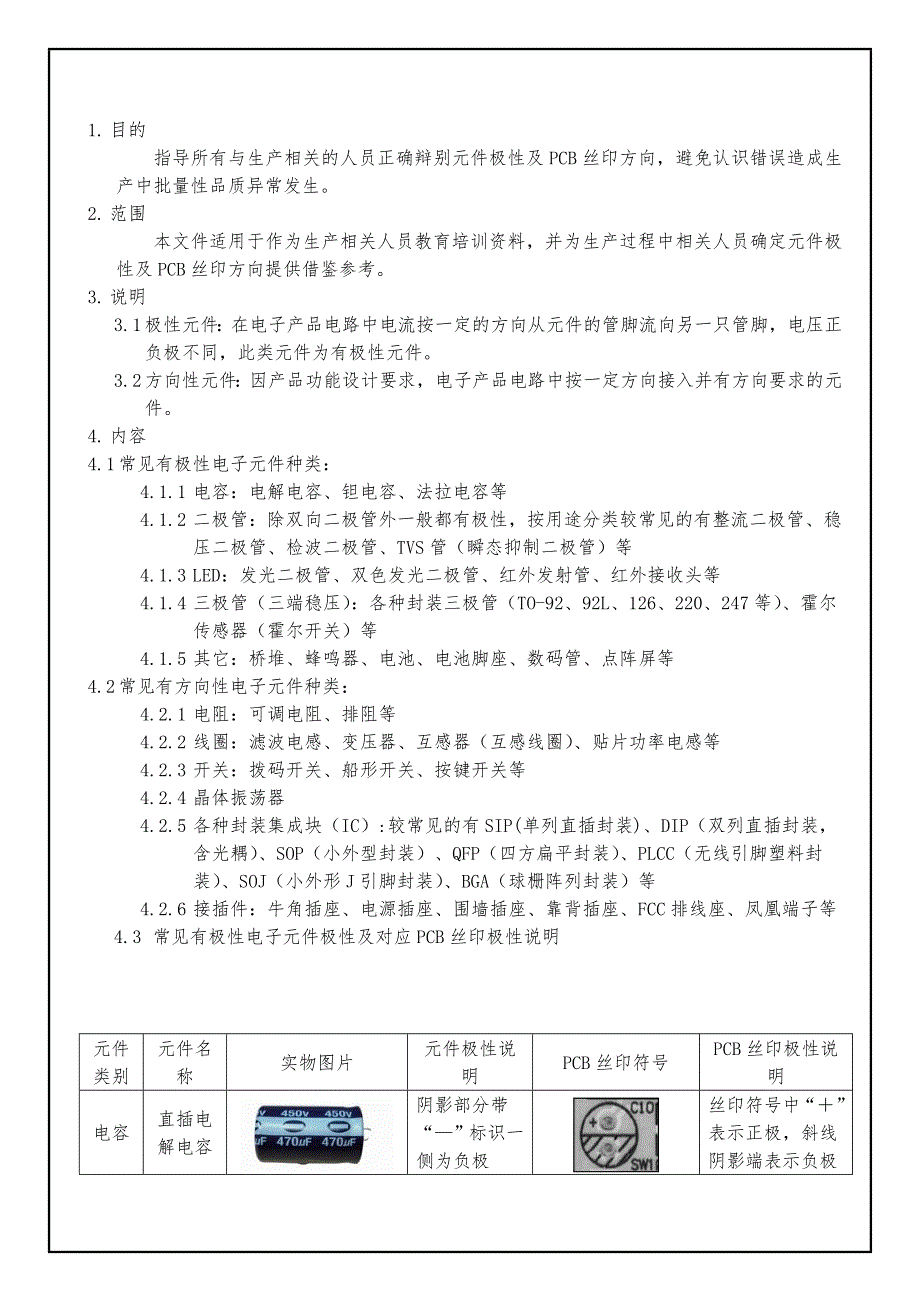 元件及PCB丝印极性认识.doc_第1页