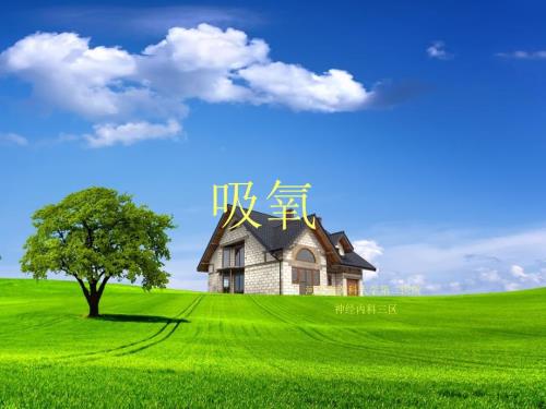 吸氧的护理PPT.ppt