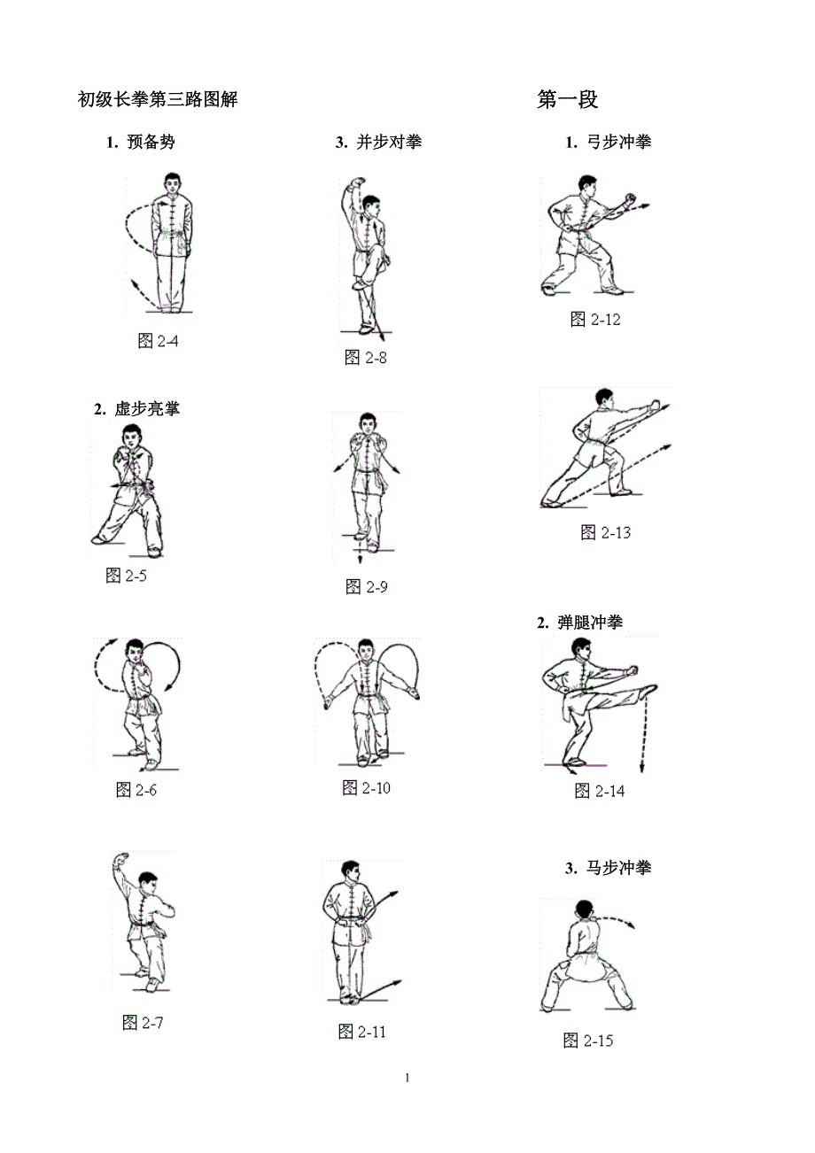 初级长拳图解第三路.doc_第1页