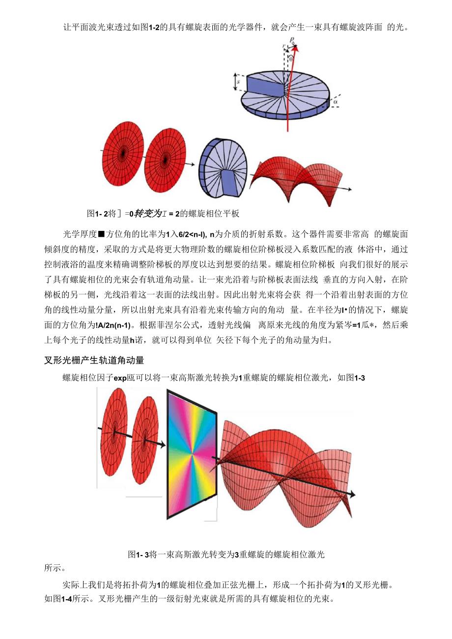 光子轨道角动量的物理解释及其产生方法.docx_第3页