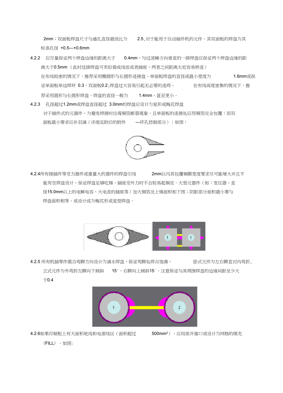 完整版PCB焊盘与孔径设计一般规范仅参考.doc_第2页