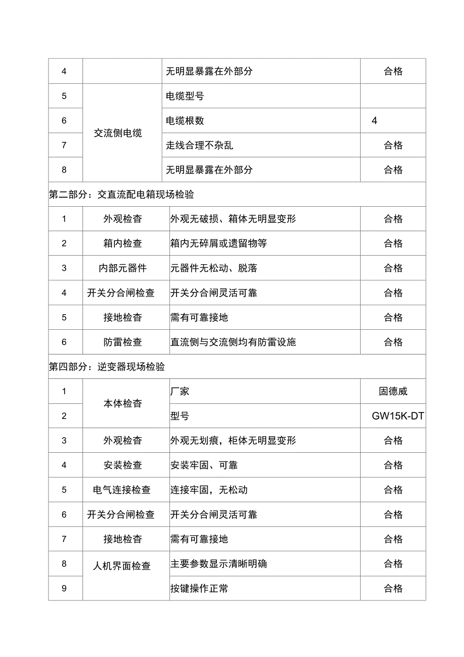 光伏并网发电项目验收单.doc_第2页