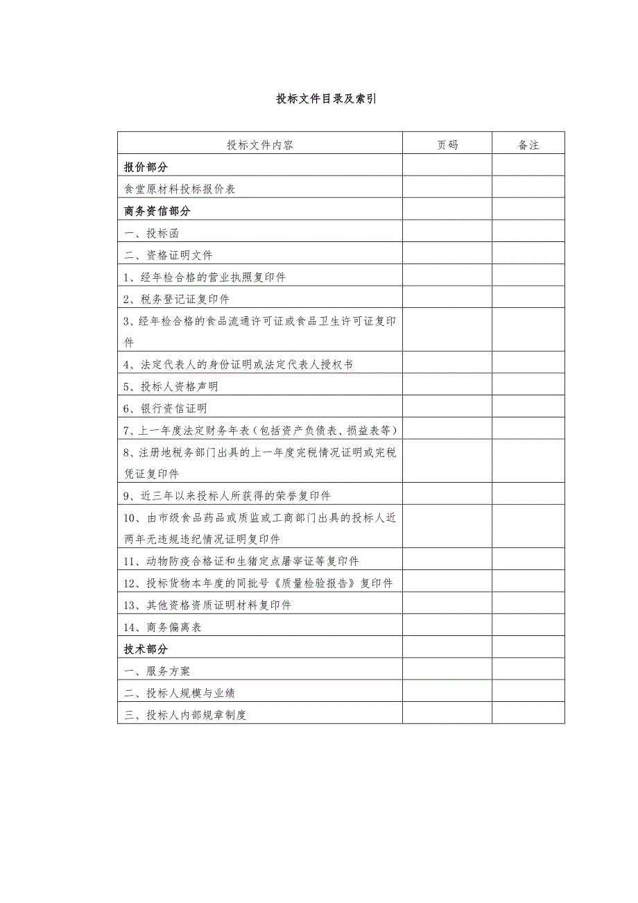 学校食堂肉类供应投标书.doc_第2页