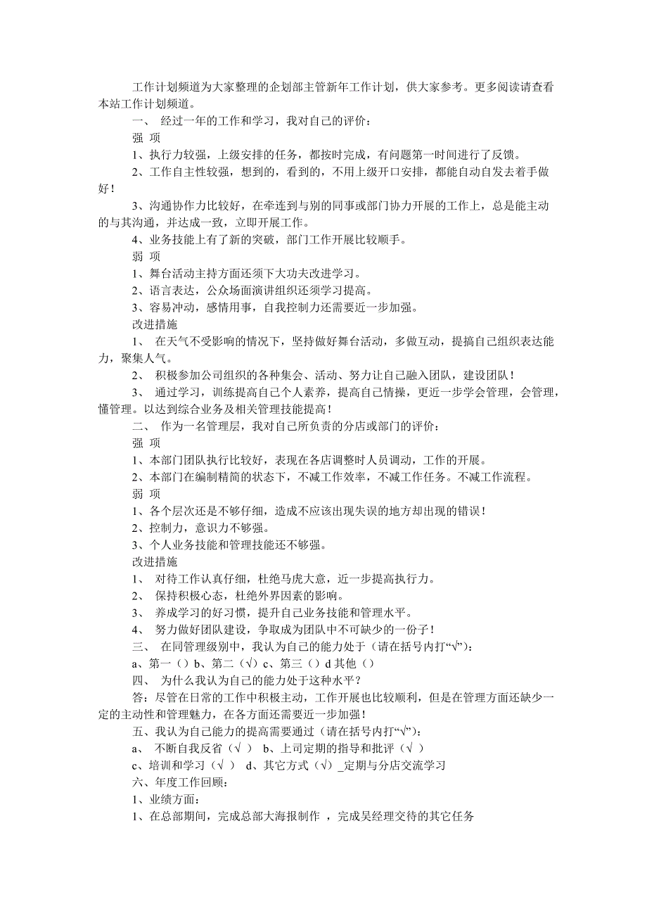 企划部新年工作计划范文.doc_第3页