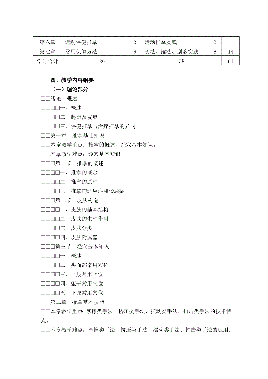 保健推拿教学大纲.doc_第2页
