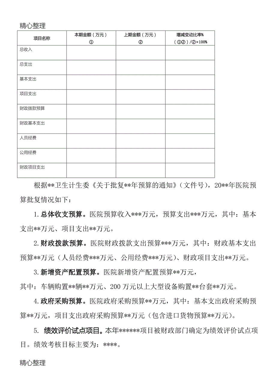公立医院财务分析报告模板.doc_第3页