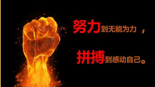 努力到无能为力拼搏到感动自己课件.pptx