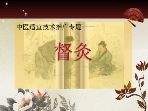 中医适宜技术推广督灸ppt课件.pptx