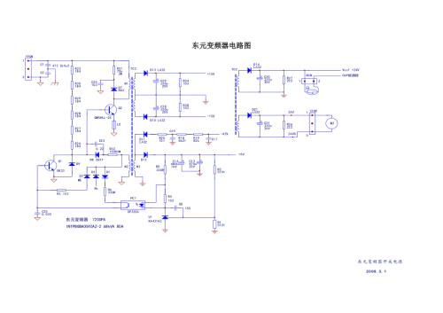 东元变频器电路图集锦doc.doc