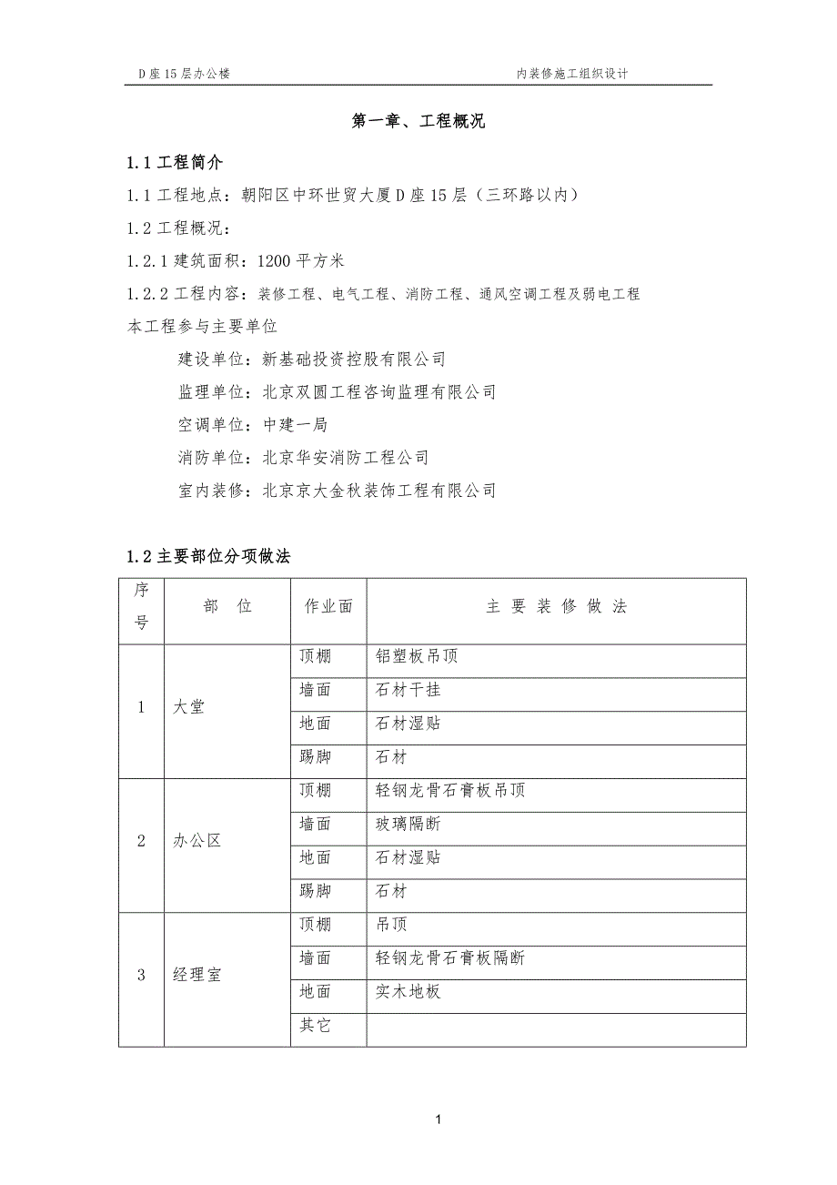 十五层办公楼内装修方案.doc_第3页