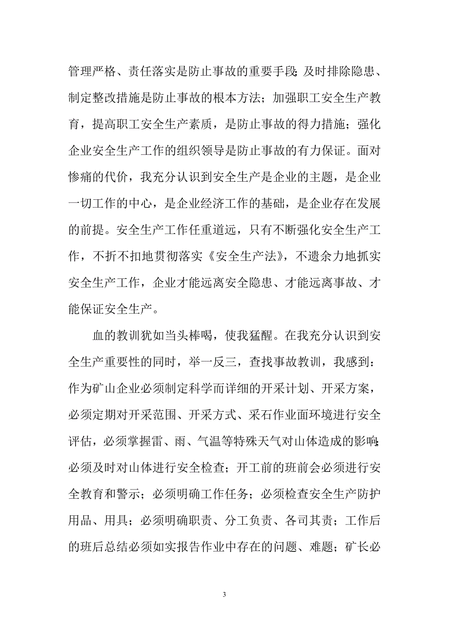 安全事故检讨书矿山安全事故.doc_第3页