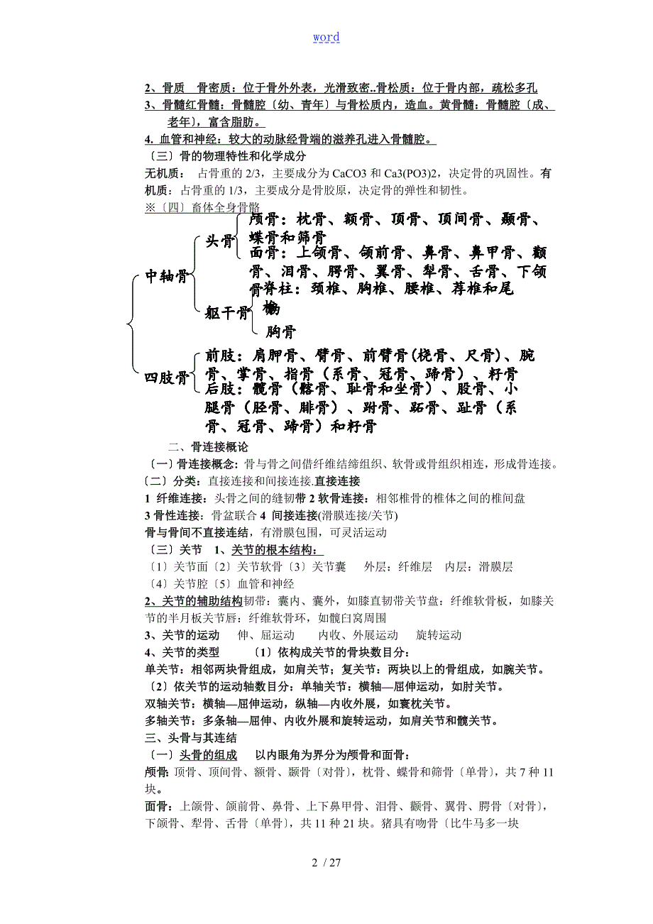吉林农大动物解剖学笔记.doc_第2页