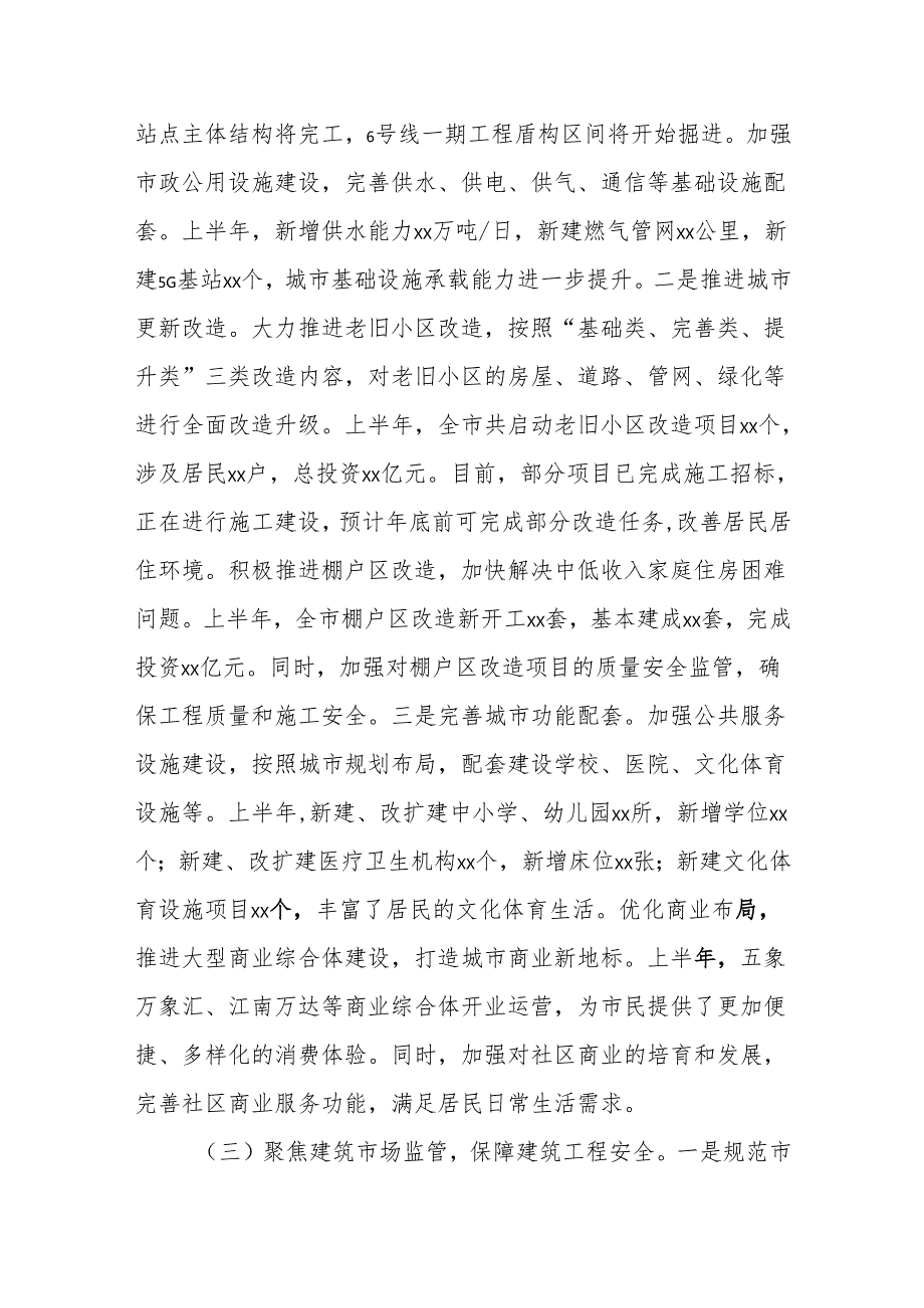 xx市住建局2025年上半年工作情况总结2.docx_第3页
