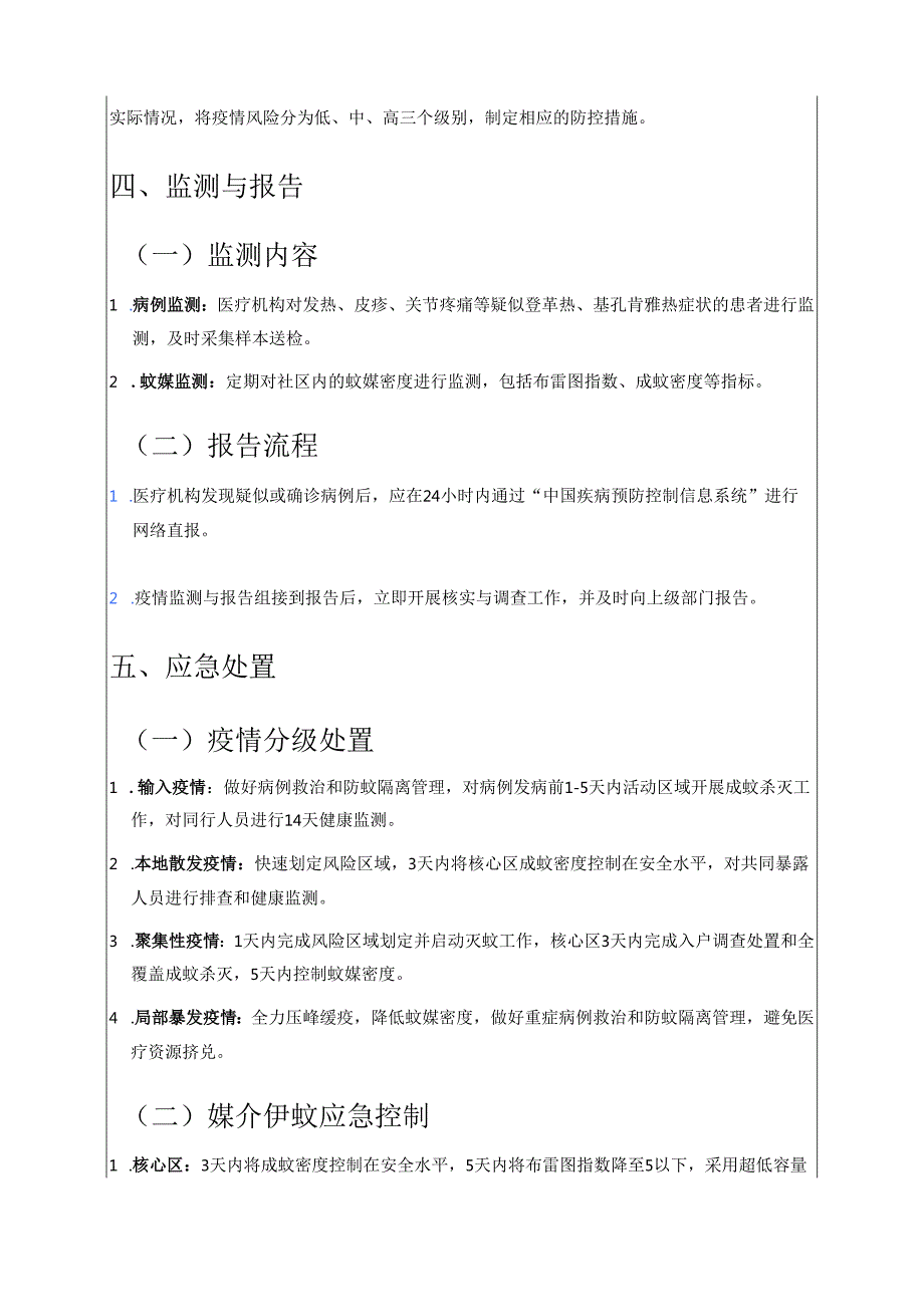 3篇社区卫生服务中心防登革热、基孔肯雅热预案（合集）.docx_第3页