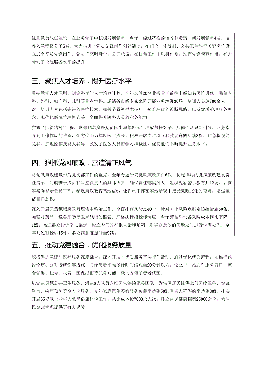 2025卫生院党建工作总结（详细版）.docx_第2页