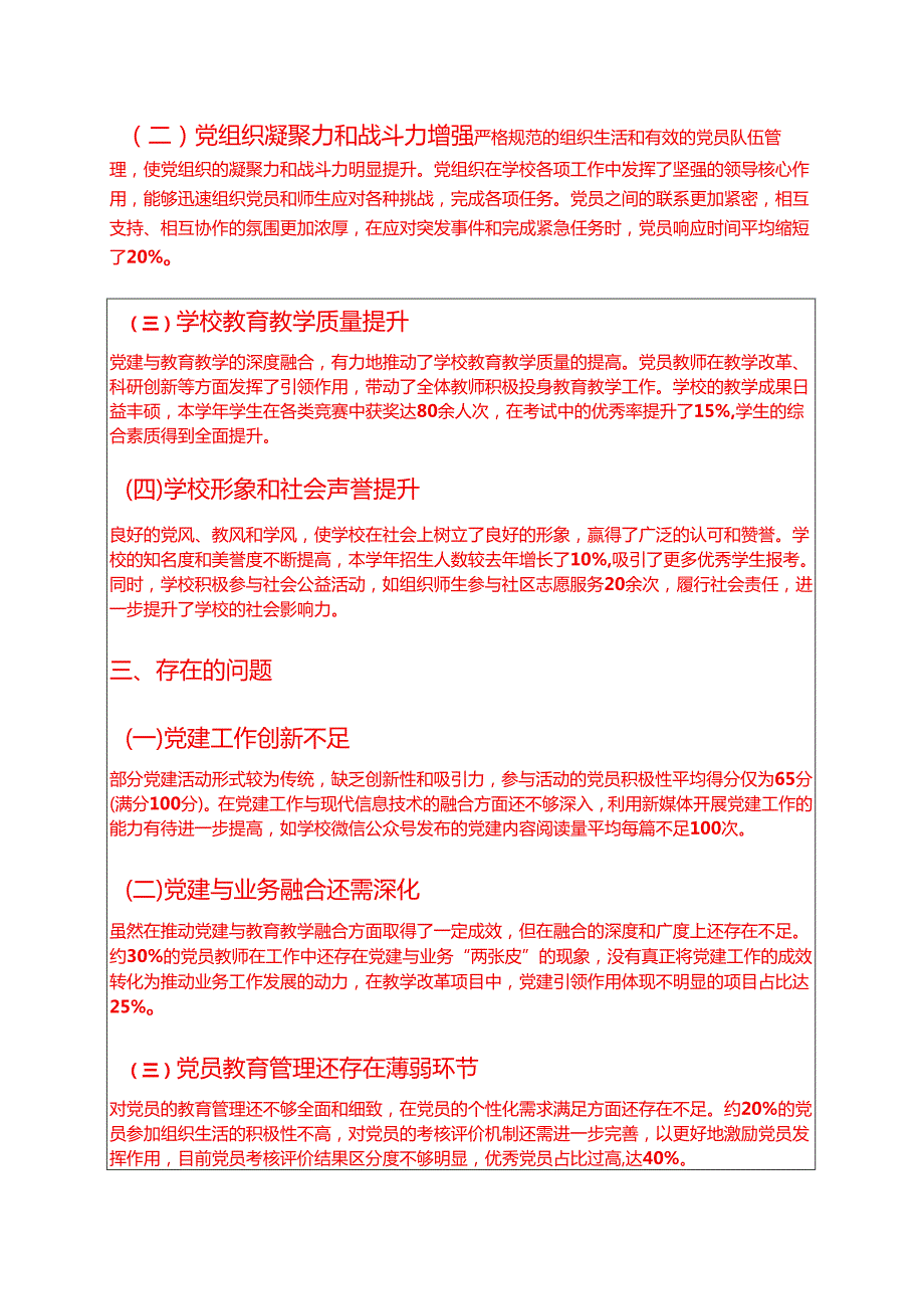 1.关于学校党建工作总结及下一步工作计划（精选）.docx_第3页