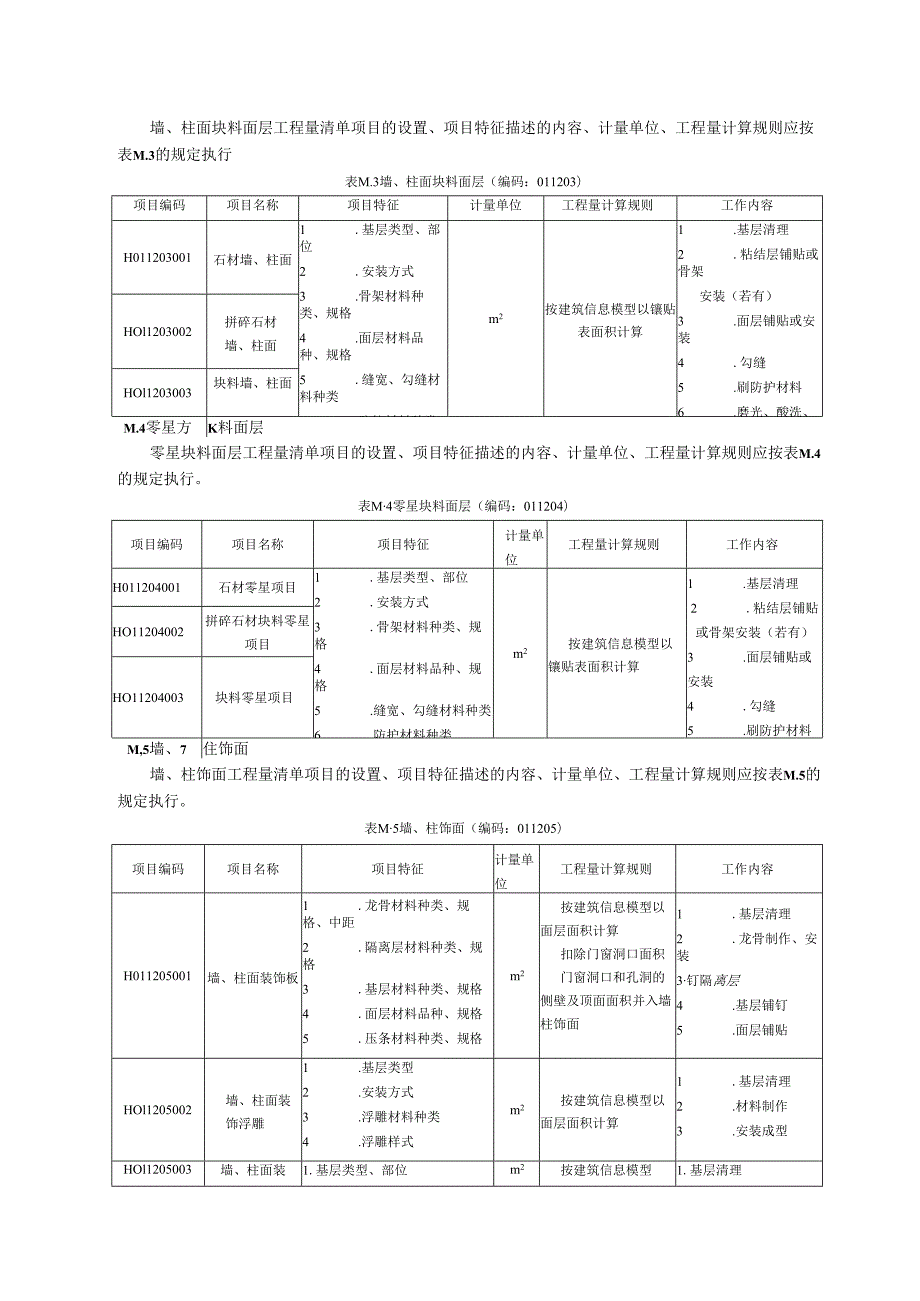 湖北省民用建筑信息模型工程量计算-墙、柱面装饰与隔断、幕墙工程.docx_第2页
