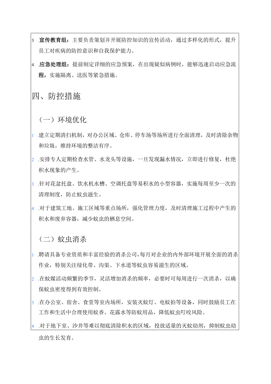 关于企业单位防登革热、基孔肯雅热工作方案（模板）.docx_第2页