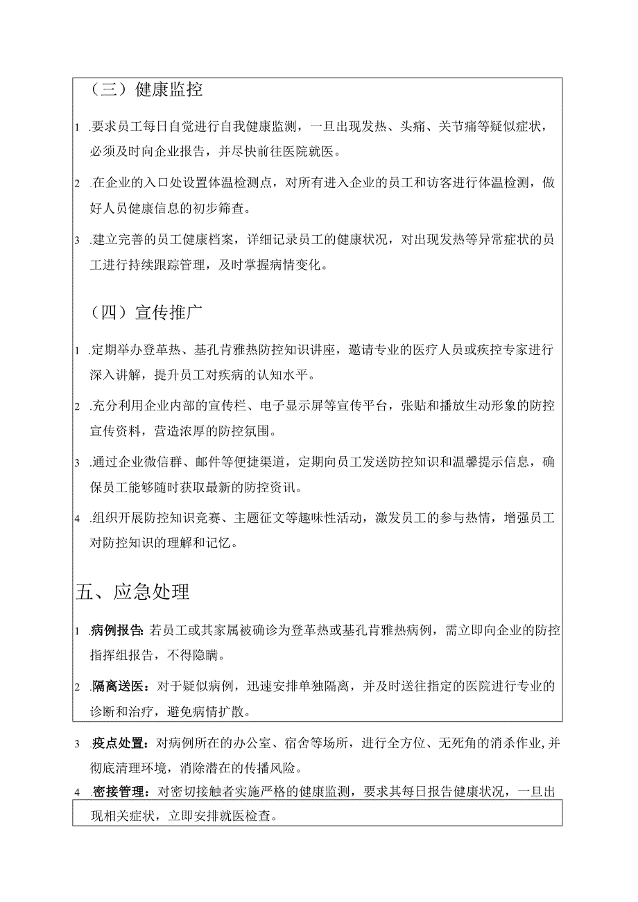 关于企业单位防登革热、基孔肯雅热工作方案（模板）.docx_第3页