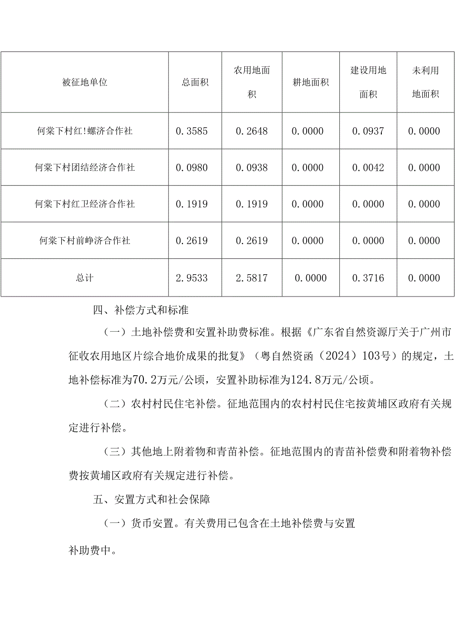 广州市黄埔区人民政府征地补偿安置方案公告（穗埔府征补告〔2025〕65号）.docx_第3页