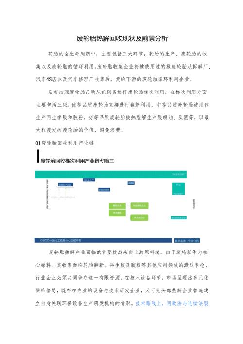 废轮胎热解回收现状及前景分析.docx