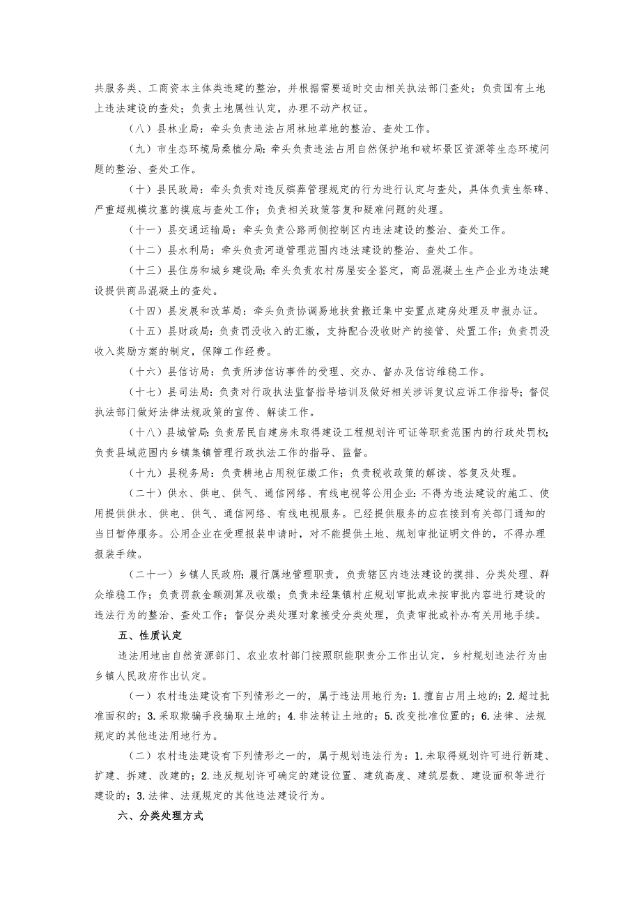 农村存量违法建设分类处理工作方案（征求意见稿）.docx_第2页
