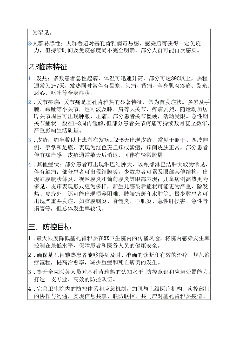 关于XX医院基孔肯雅热院内感染防控方案（完整版）.docx_第2页