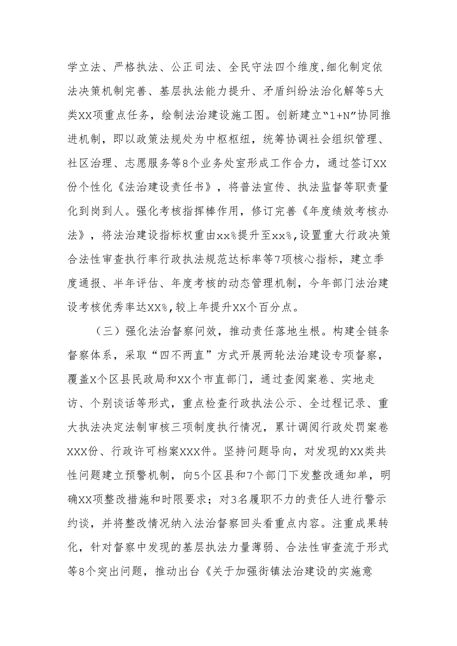 市委社会工作部党组书记、部长履行推进法治建设第一责任人职责情况报告.docx_第2页